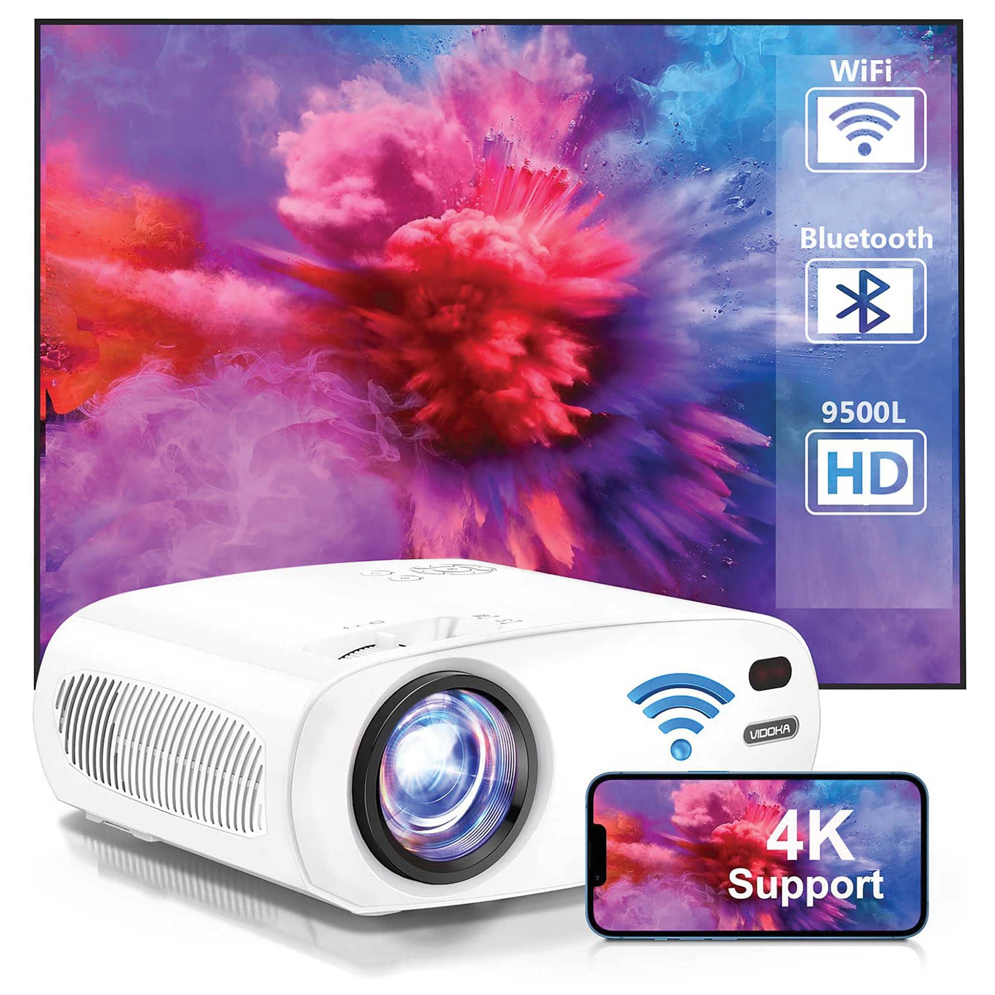 320" 1080p WiFi Projector