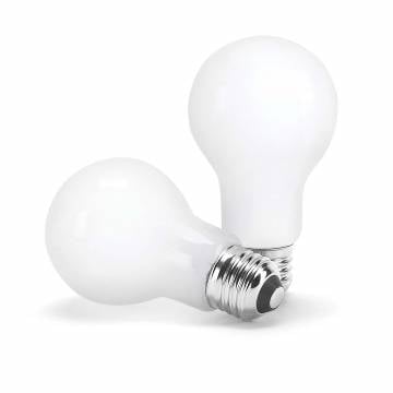 60W Daytime LED Light Bulbs - 12 Pack