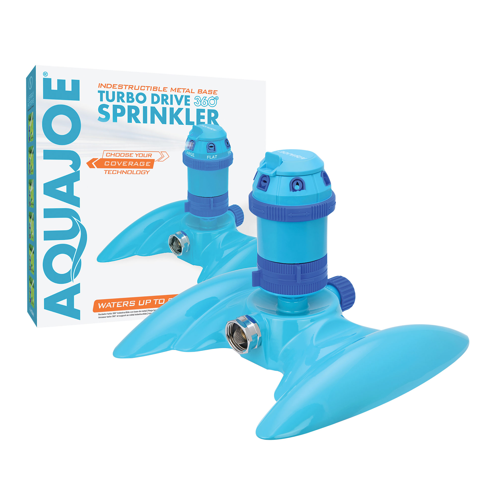 Aqua Joe Weatherproof Sprinkler 2 Pack