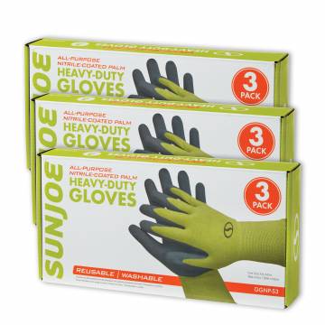 Sun Joe Garden Gloves - 9 Pack