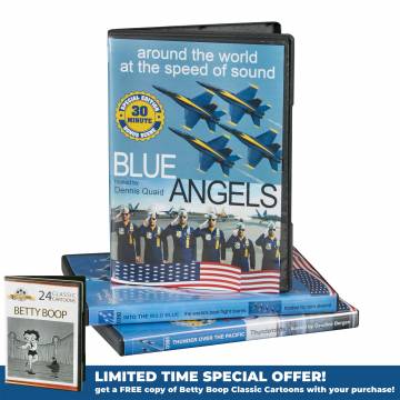 Magnafilm Extraordinary Aviation 3-DVD Set + FREE Betty Boop DVD