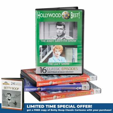 Hollywood Best Classic TV Episodes DVD Set + FREE Betty Boop DVD