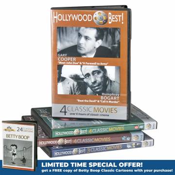 Hollywood Best Classic Movies DVD Set + FREE Betty Boop DVD