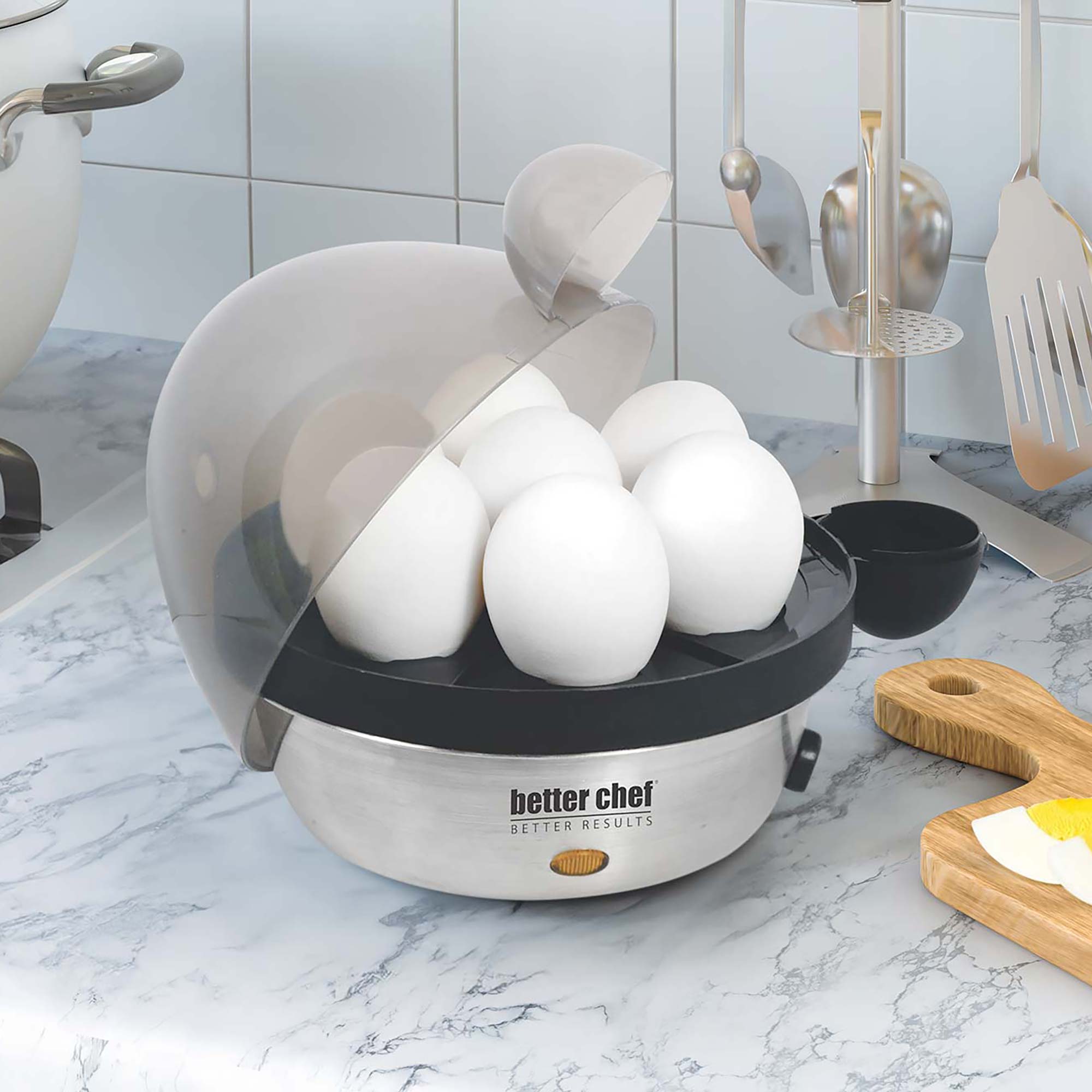 Better Chef Electric Egg Cooker w/ Measuring Cup