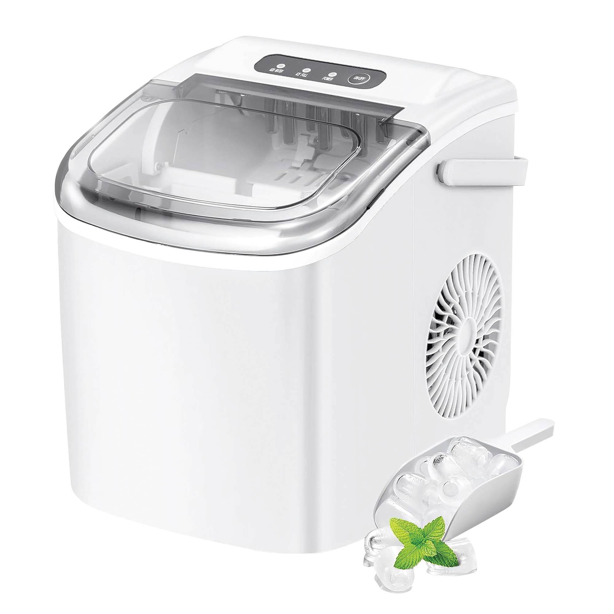 Portable 22 lbs. Ice Maker - Fast 9 Bullet Cube Production in 6 Minutes! Portable 22 lbs. Ice Maker - Fast 9 Bullet Cube Production in 6 Minutes!