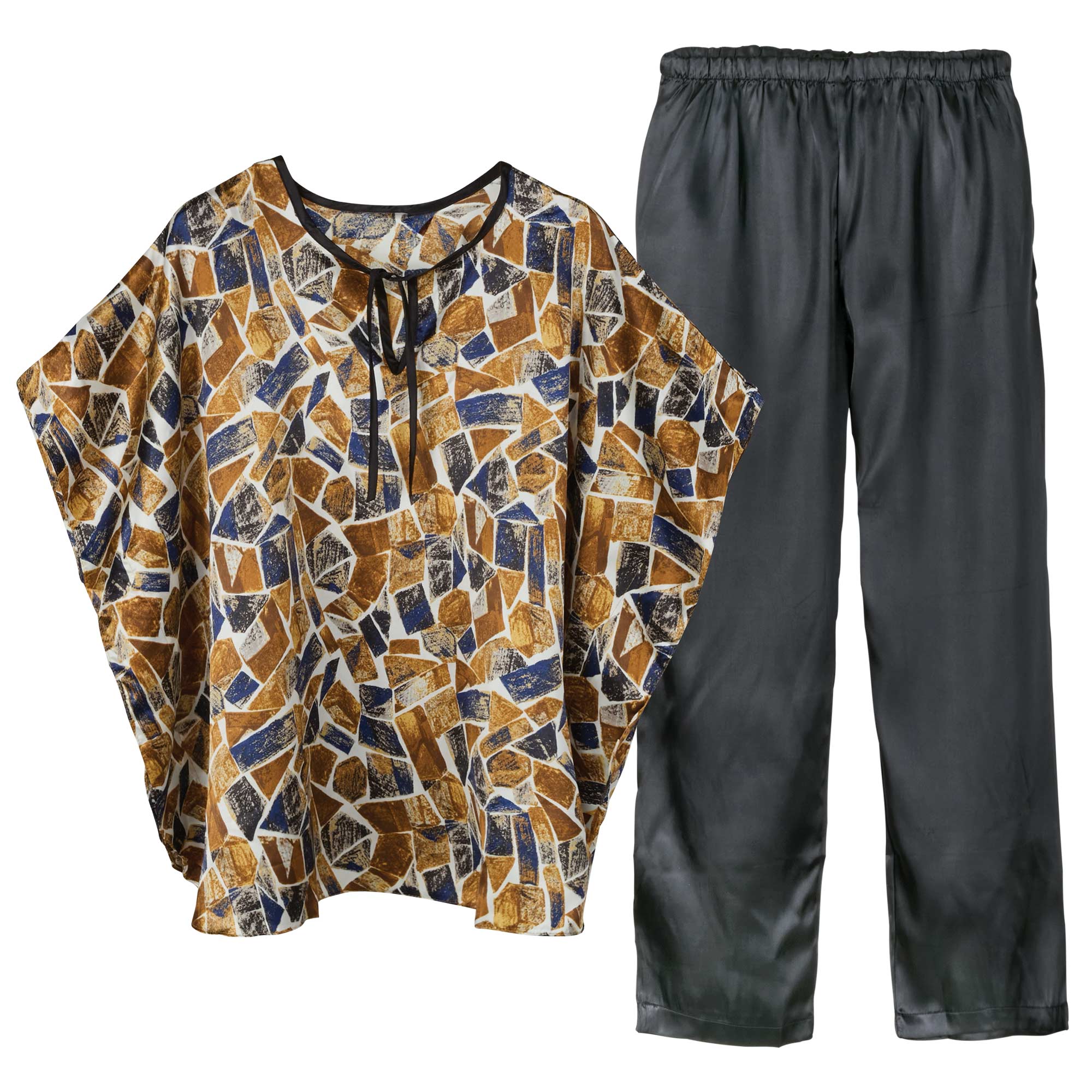 Ladies Mosaic Caftan/Pant Set XL