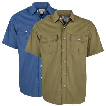 Men's Vented Shirt - 2 Pack Navy/Olive