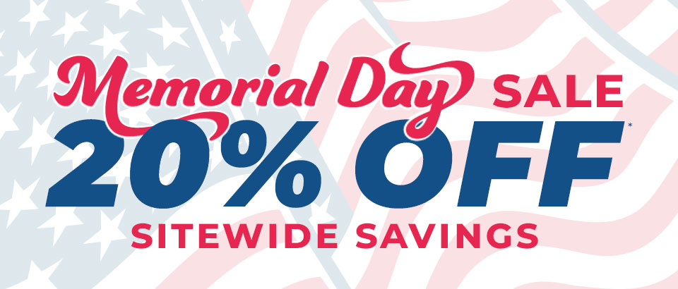 Memorial Day Savings