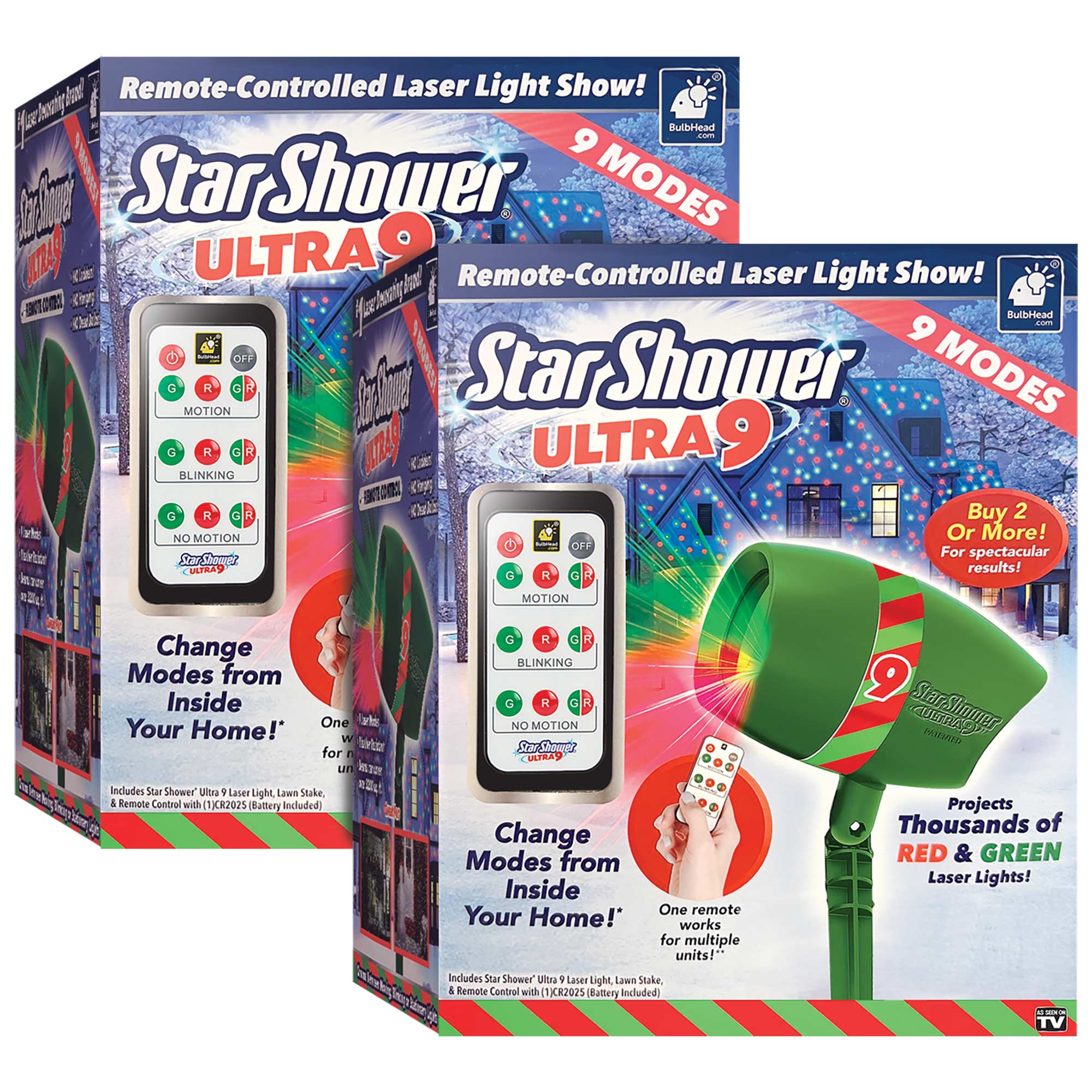 Star Shower Ultra 9 - 2 Pack