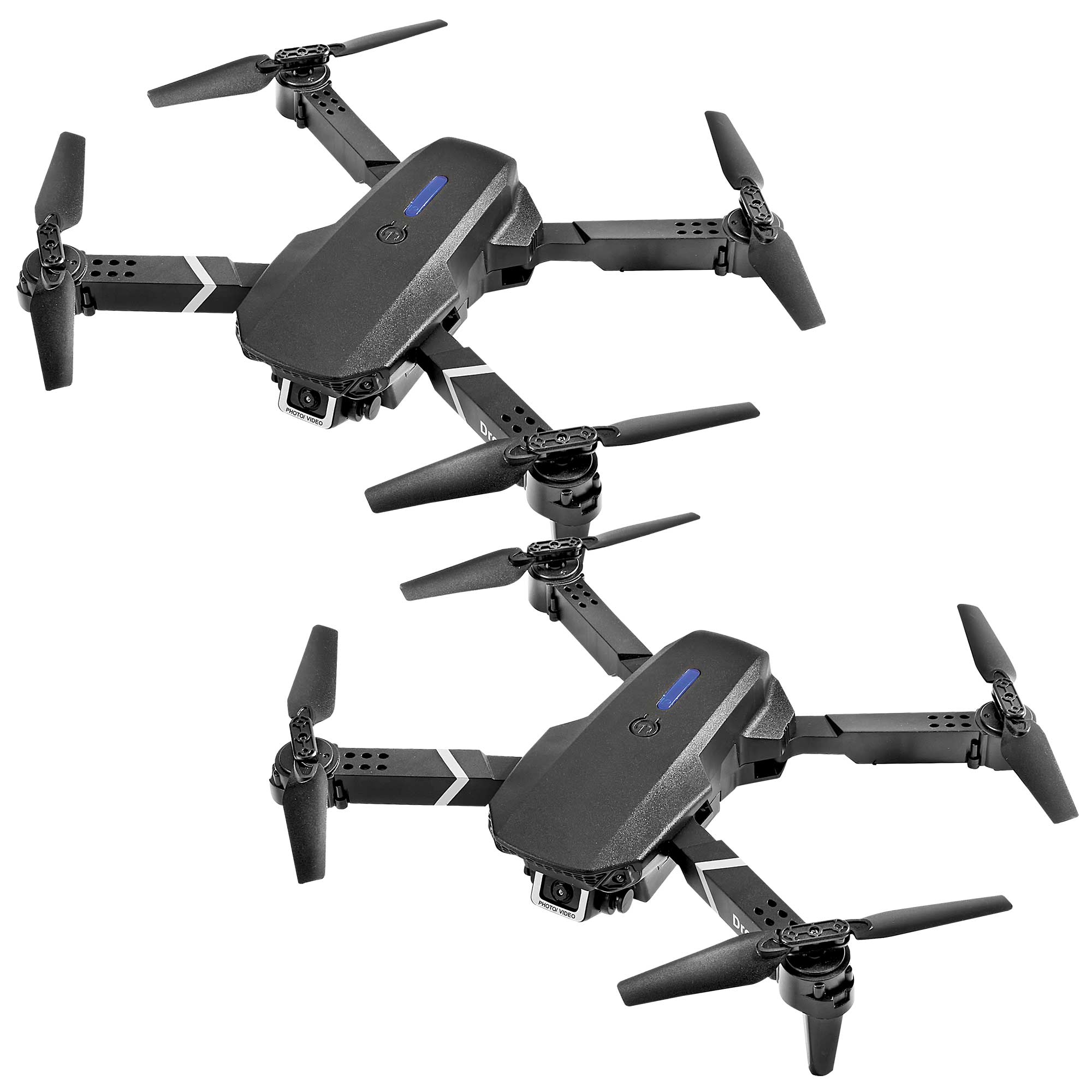 Foldable 4K HD Quadcopter - 2 Pack