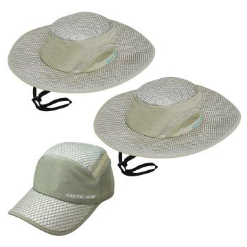 Arctic Air Safari Sun Hat, Boonie Hat w/ UV Protection for Fishing/Hiking - 2 Pack