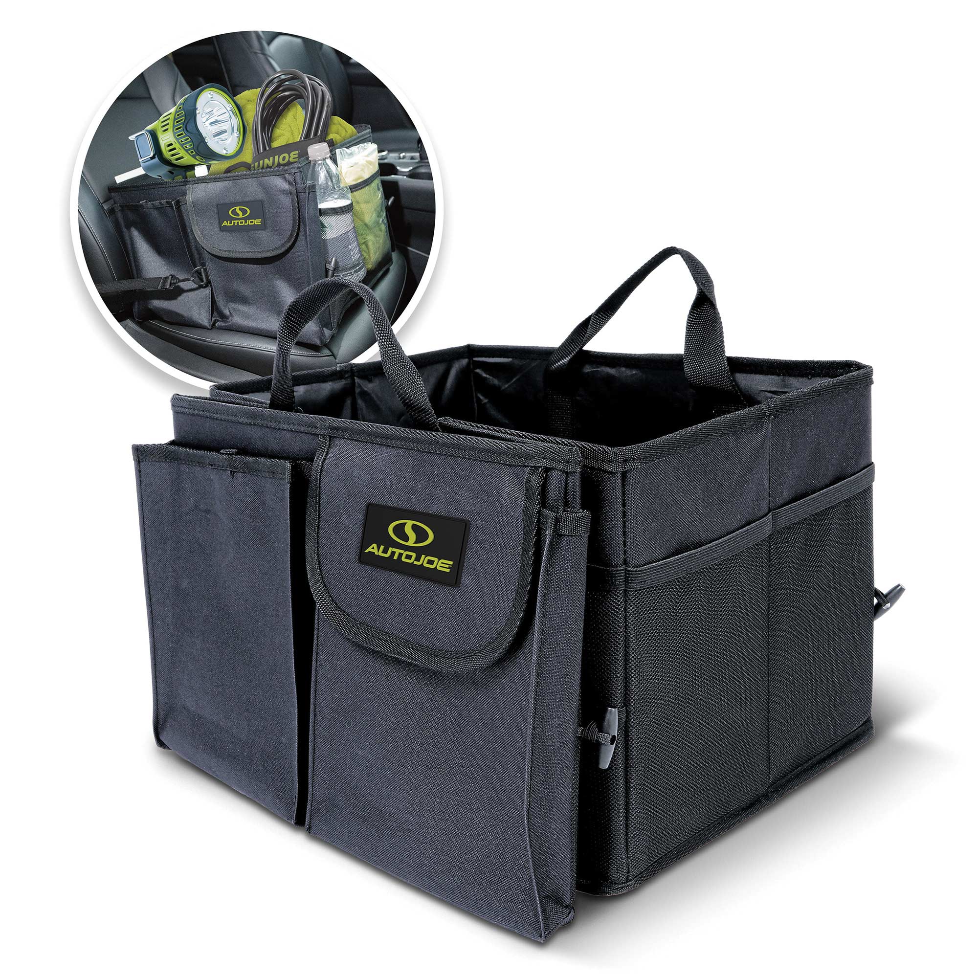 Auto Joe Collapsible Car Trunk Organizer, Multi-Purpose Vehicle Storage Caddy