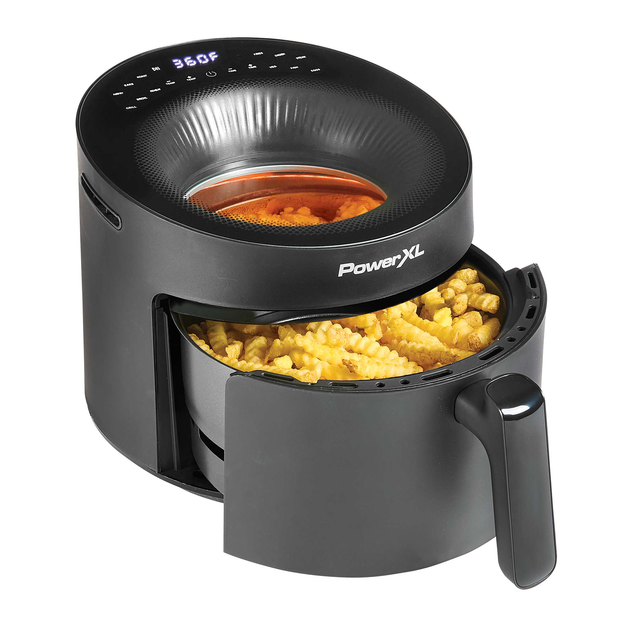 PowerXL Radiant Light Air Fryer for Quick Healthy Cooking of Crisp Fries/Chicken