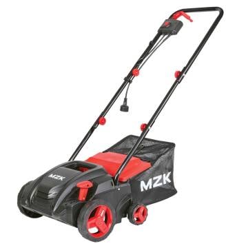 Electric Dethatcher &amp; Scarifier, Powerful Lawn Rake for Healthy Grass Growth