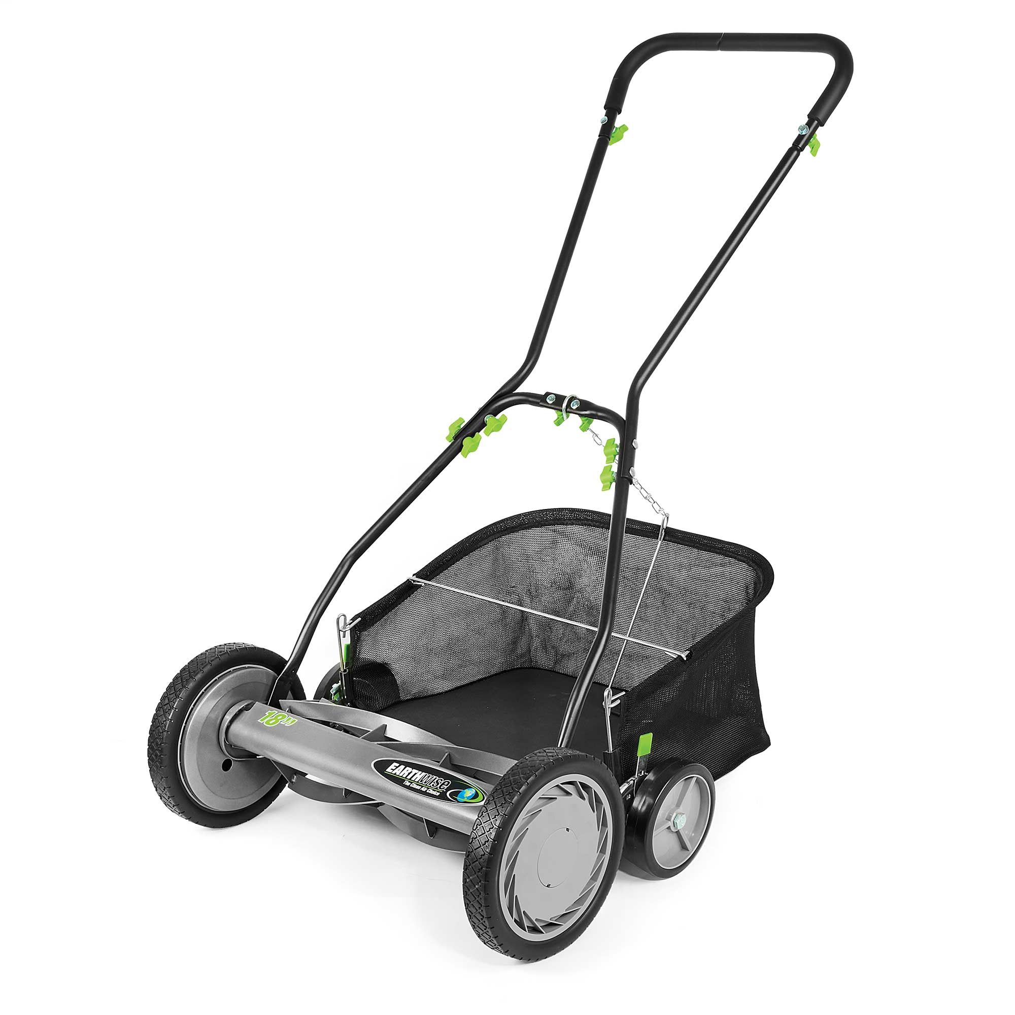 Earthwise 18-Inch Reel Mower, Precise Cutting Lawn Mower, Essential Yard Tool