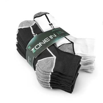 Men's Athletic Ankle Socks - 15 Pack