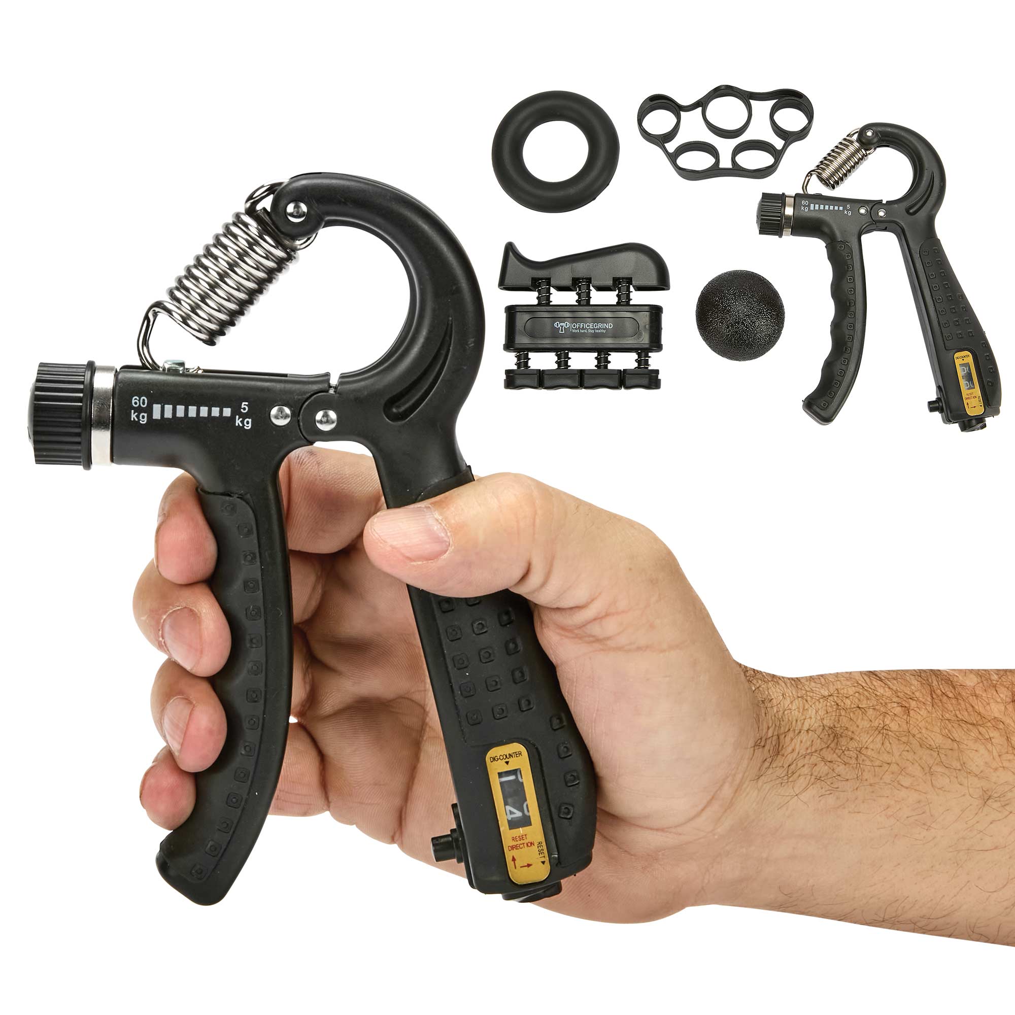 Hand Grip Strengthening Kit - 2 Pack