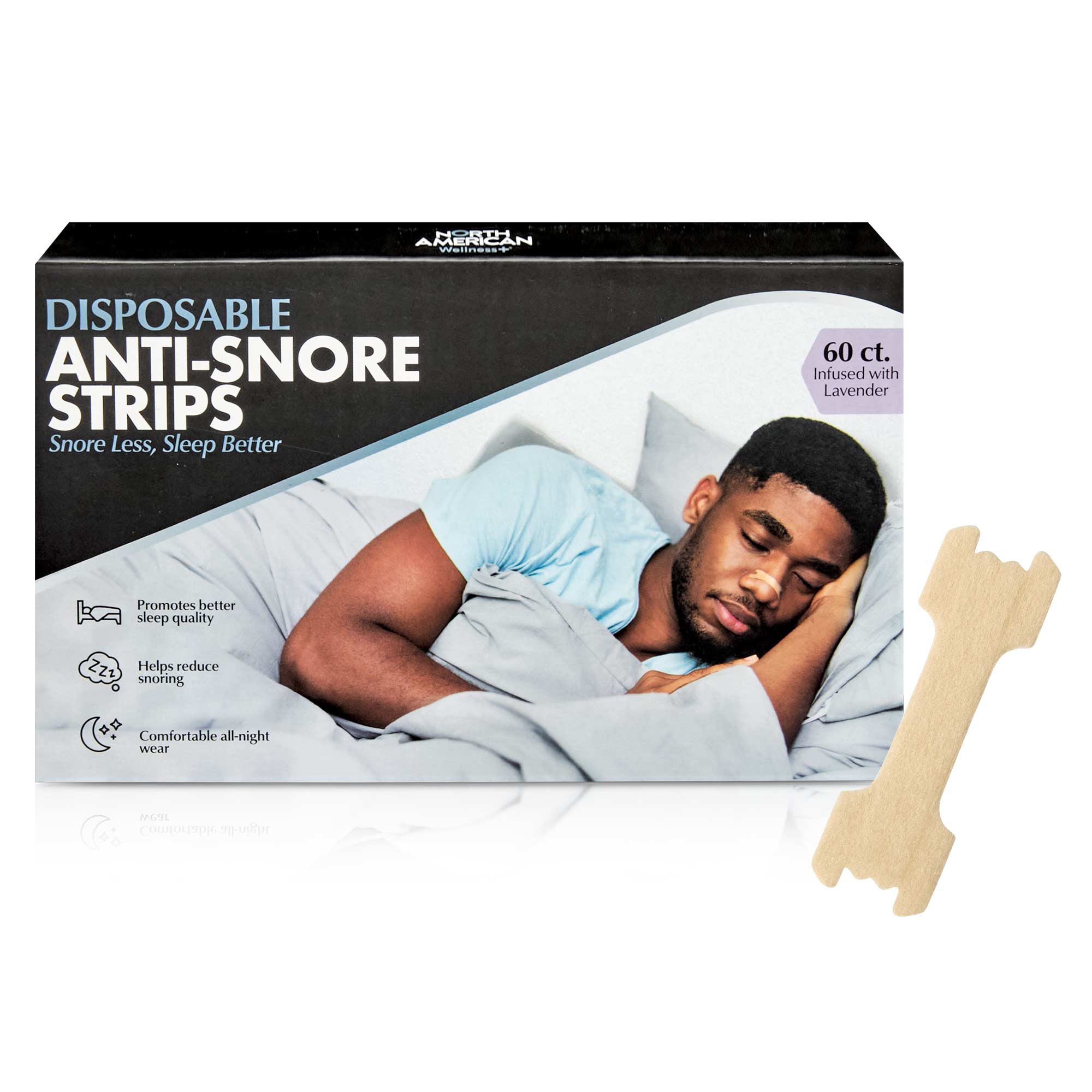 Anti-Snore Strips - 360 Pack