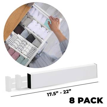 Drawer Dividers - 8 Pack