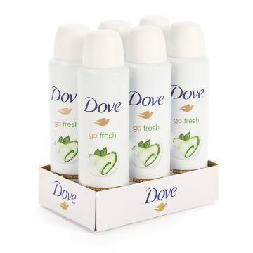 Dove 48-Hour Go Fresh Spray - 6 Pack