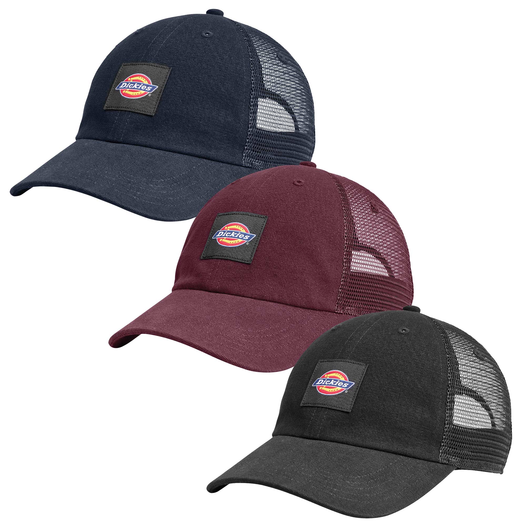 Dickies Canvas Hats - 3 Pack