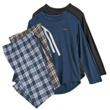 Isaac Mizrahi Plaid PJ Set - 2 Pack