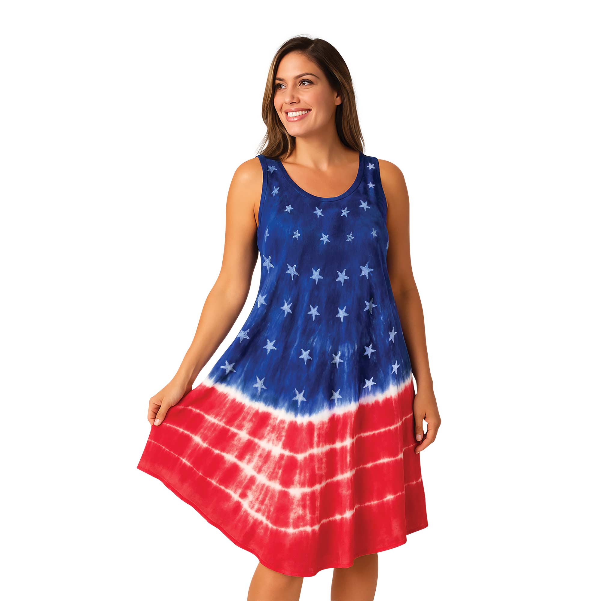 Patriotic Sleeveless Dress