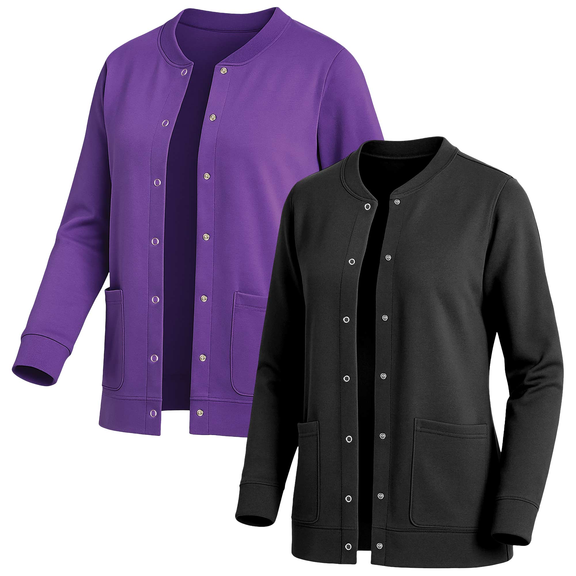 Women's Snap Cardigan - 2 Pack