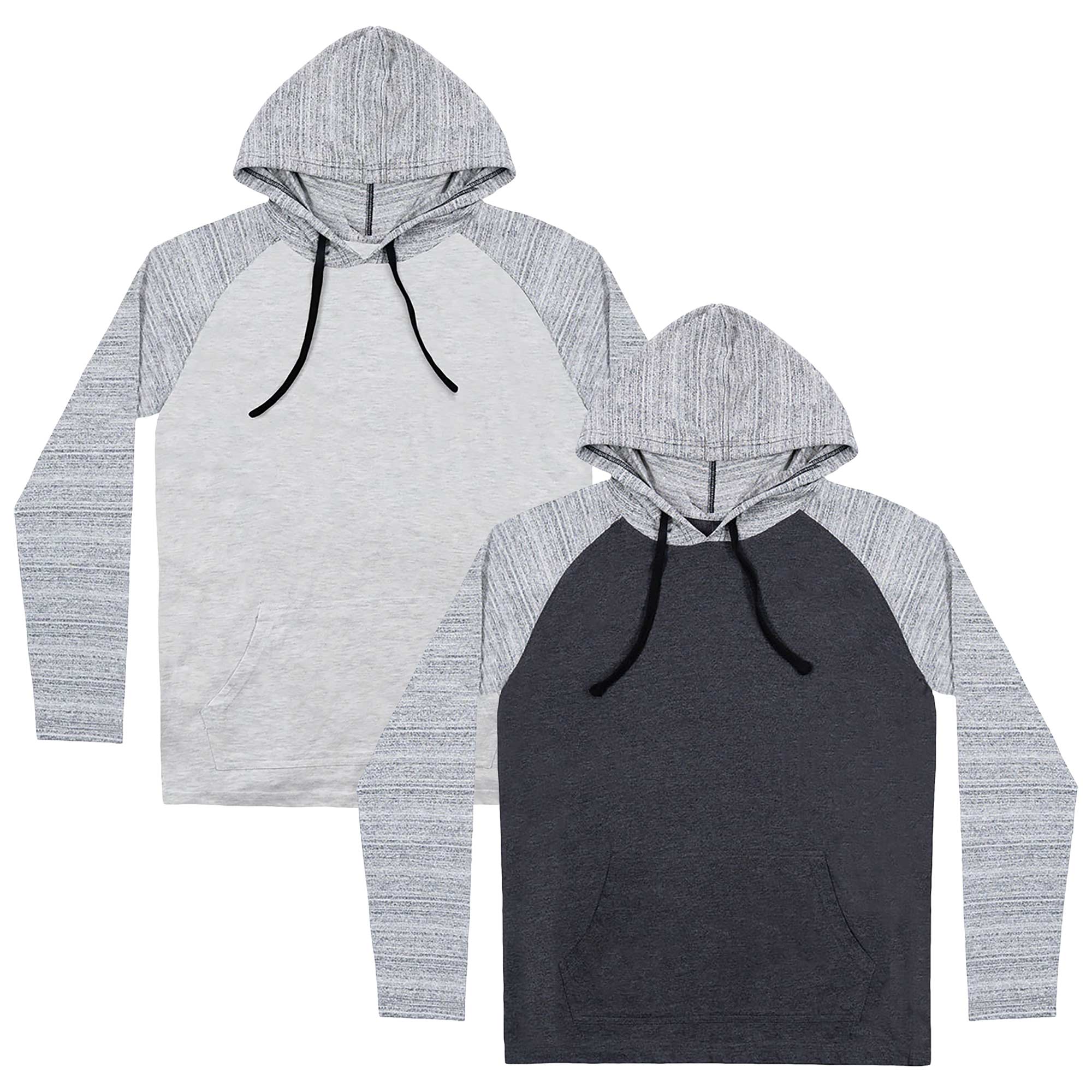 Homerun Hoodie - 2 Pack Char/Ecru