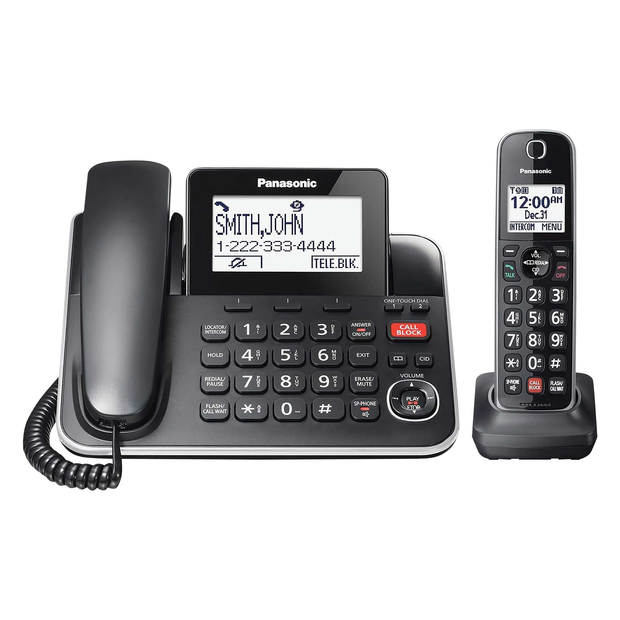 Panasonic 2-Handset Cordless Phone System