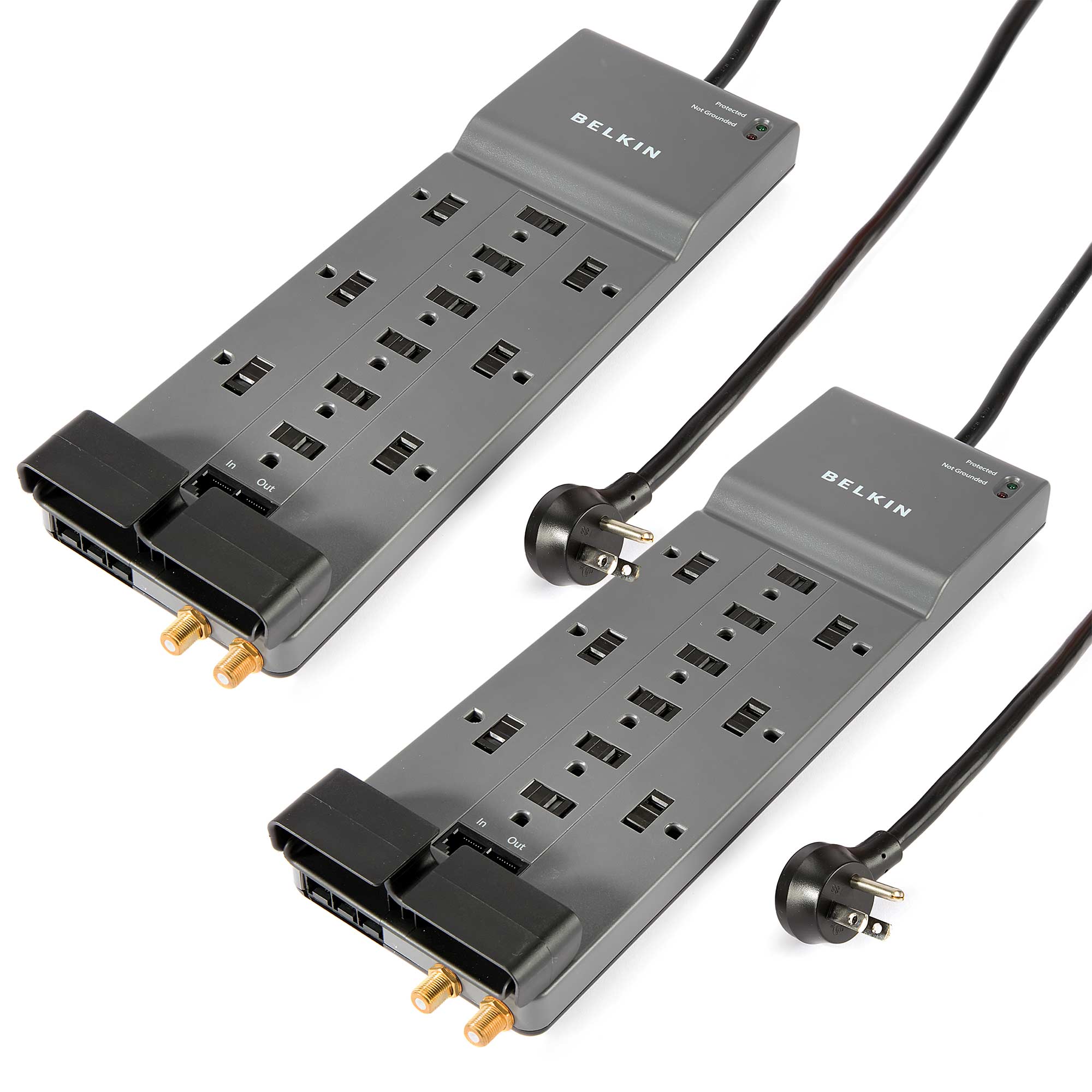 Belkin 12-Outlet Surge Protector - 2 Pack