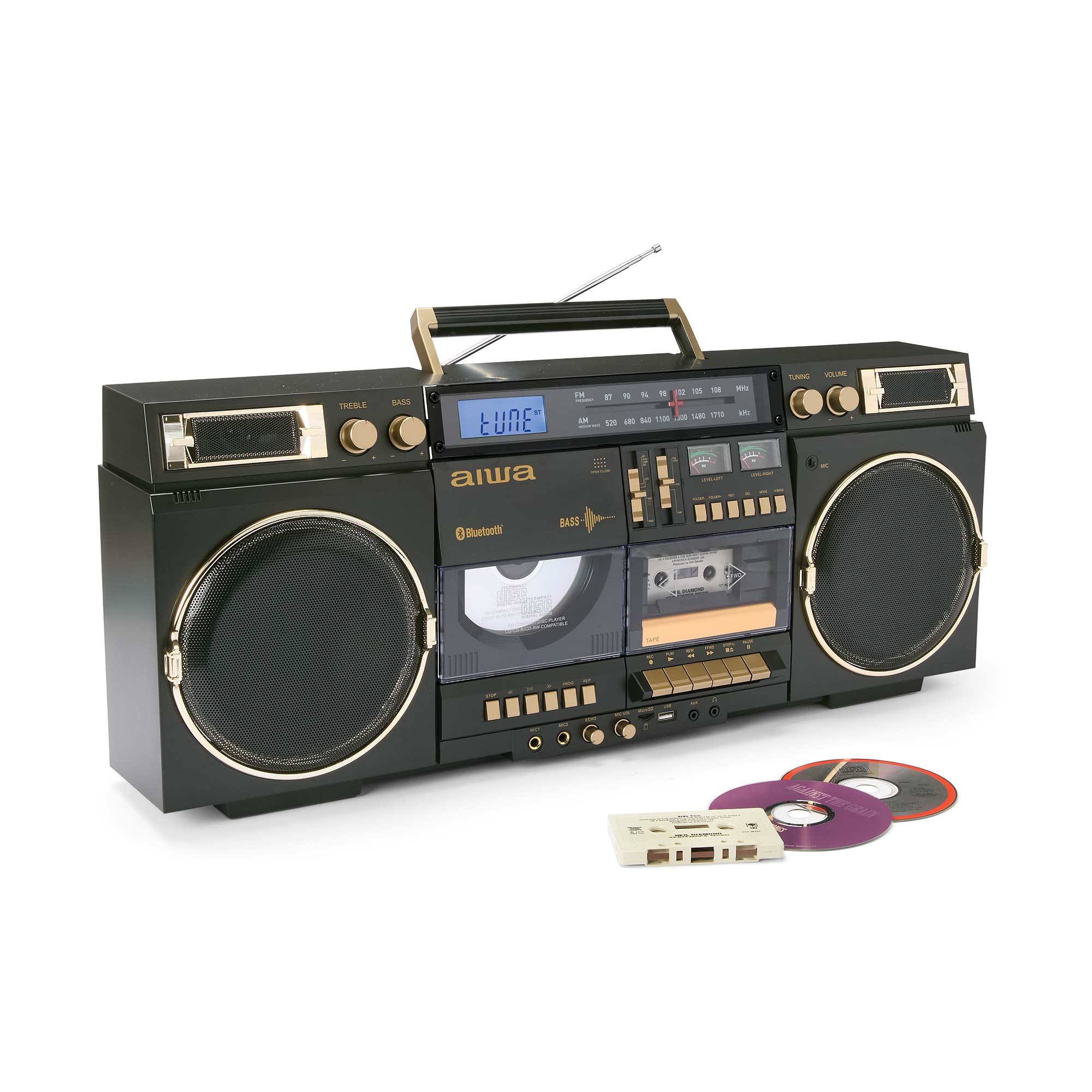 Aiwa Retro CD/Cassette Boombox