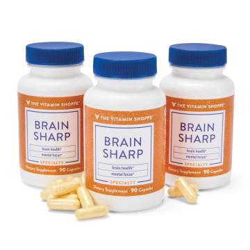 Brain Sharp Memory/Focus Capsules - 3 Pack
