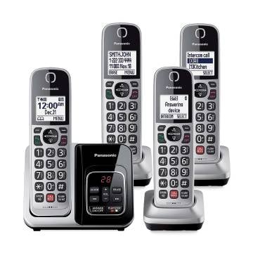 Panasonic 4-Handset System w/ Smart Call Block