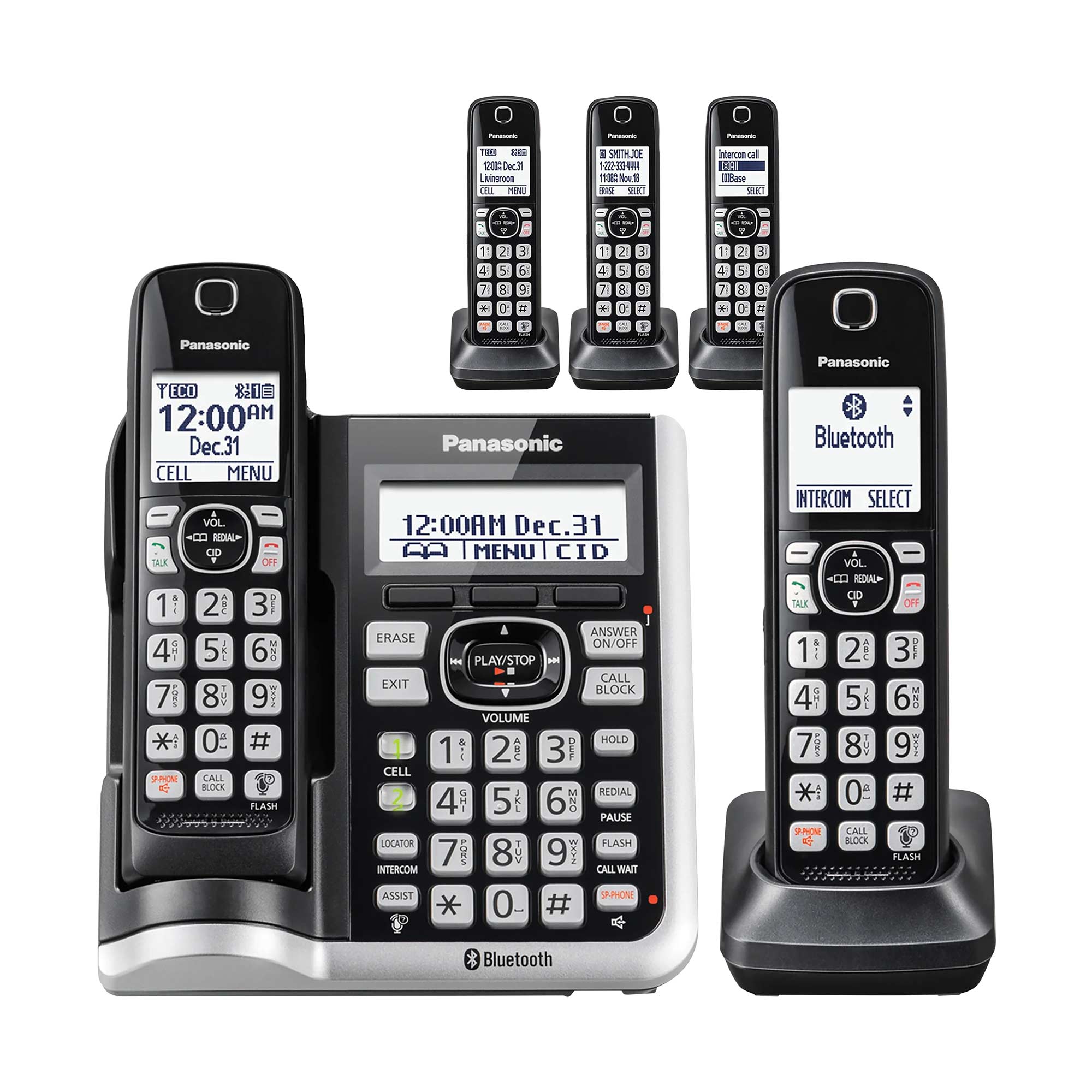 Panasonic 5-Handset L2C Phone System