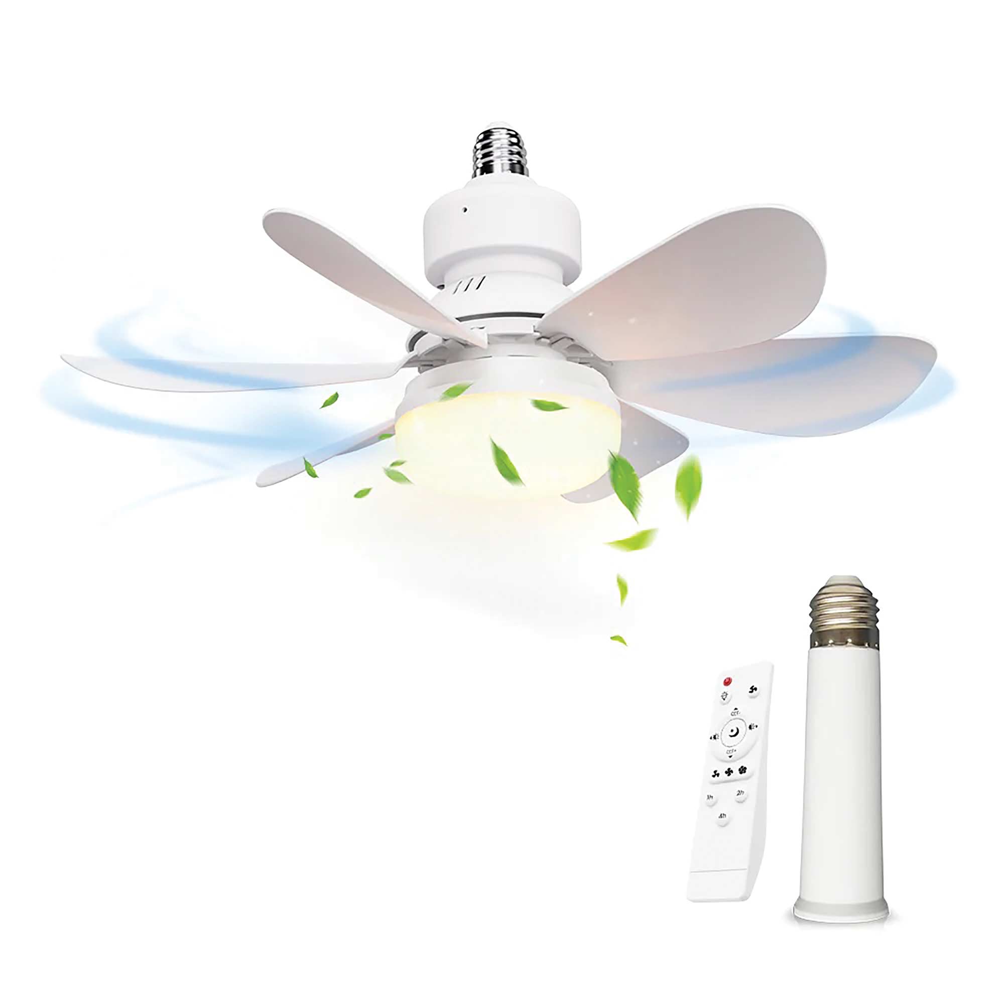 21" Socket Fan Light