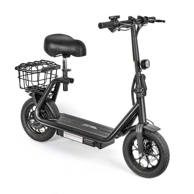 electric bicycle scooters Hiboy U3 Scooter with Seat | Convenient Rear Basket battery level Veo Launches Class 2 E-bikes