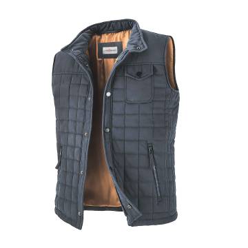 Land&amp;Heart Men's Quilted Vest - Black Sand