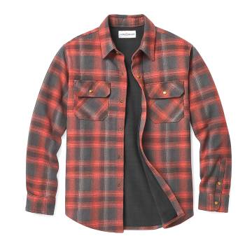 Land&amp;Heart Thermal Lined Flannel - Brick