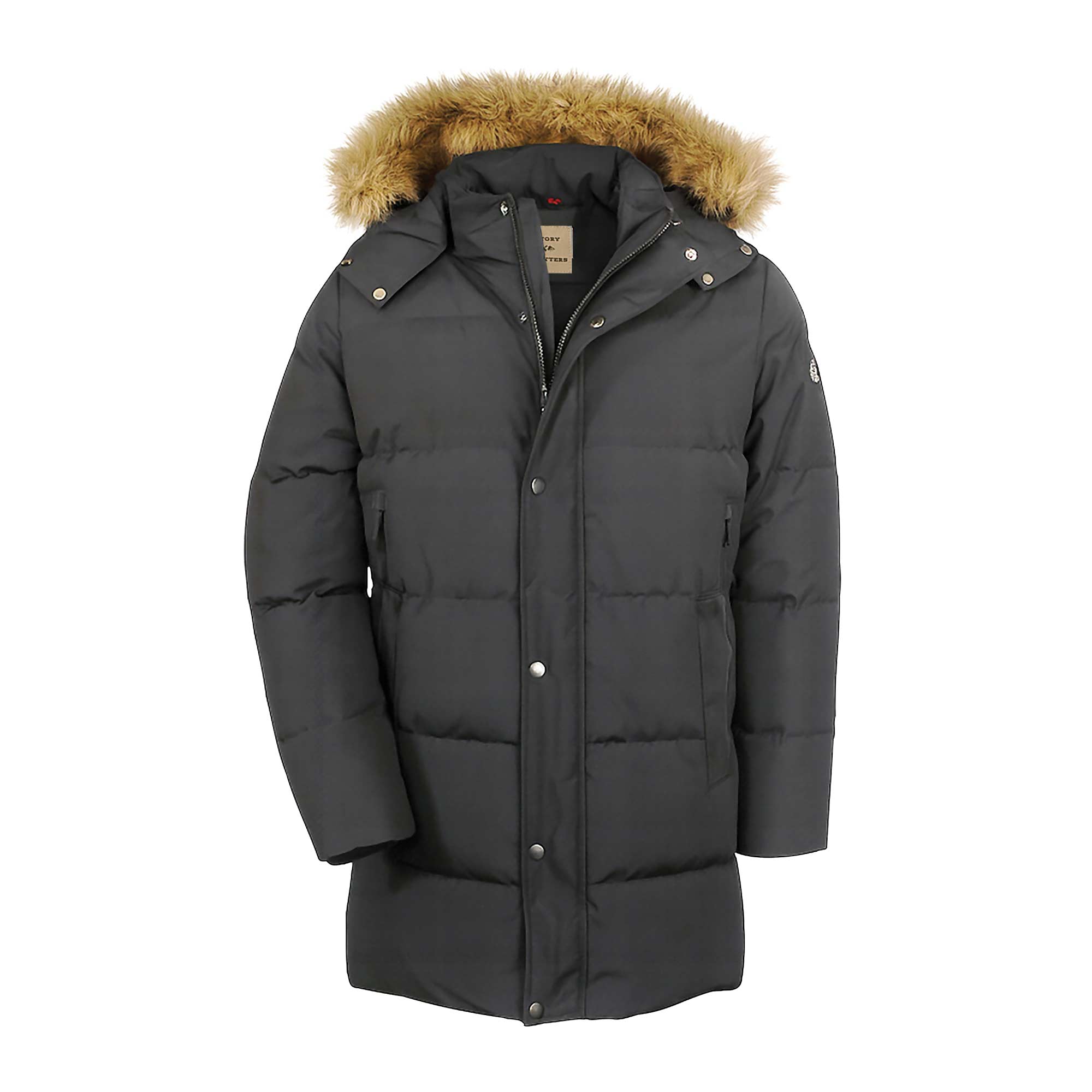 Land&Heart Men's Hooded Parka - Black
