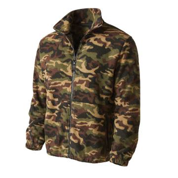 Camo Fleece Jacket