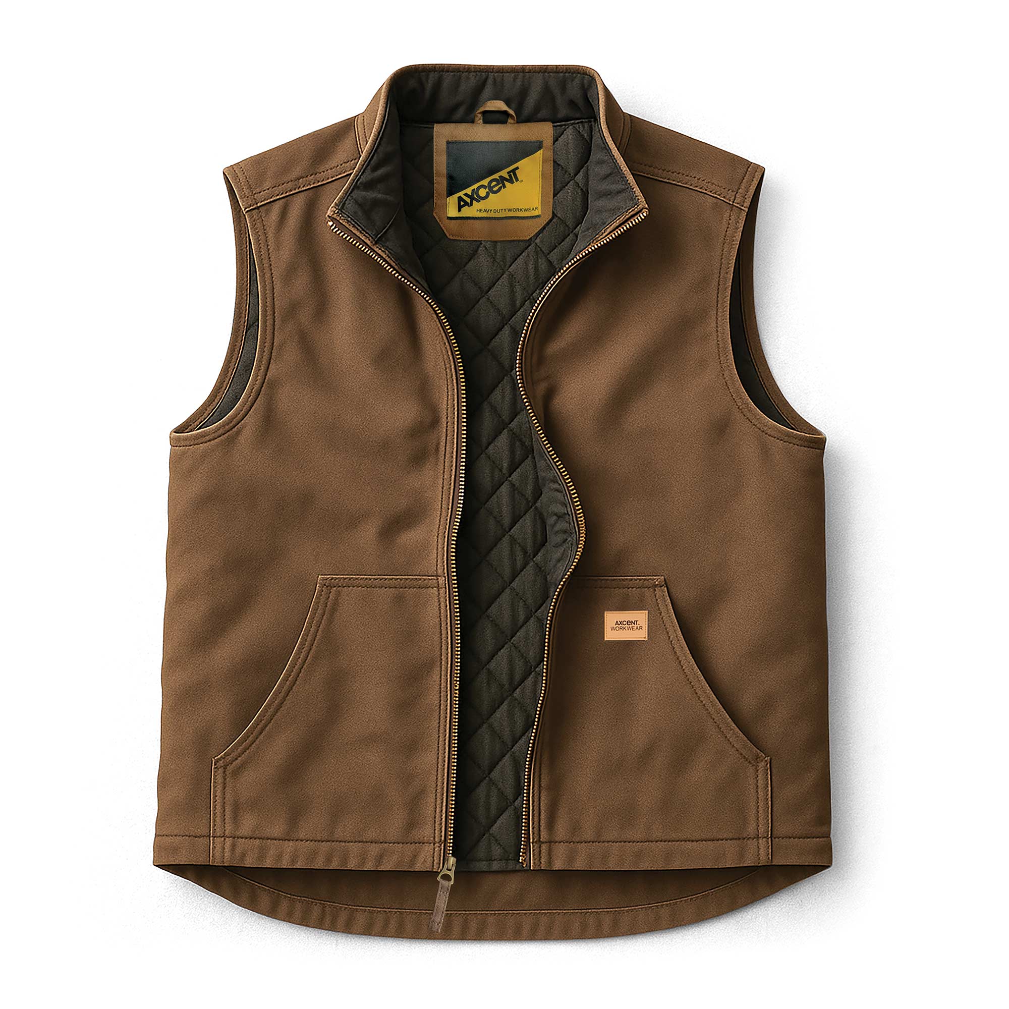 Quilt Lined Canvas Vest