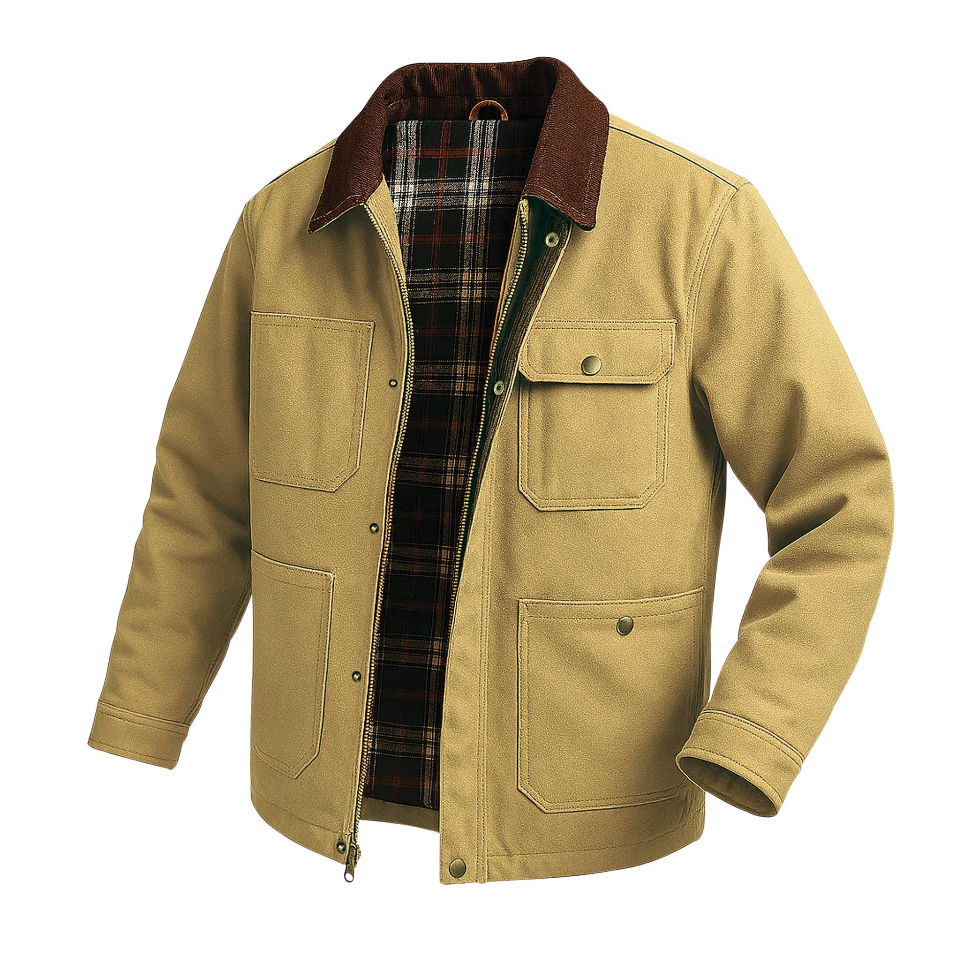 Men's Barn Coat - Khaki