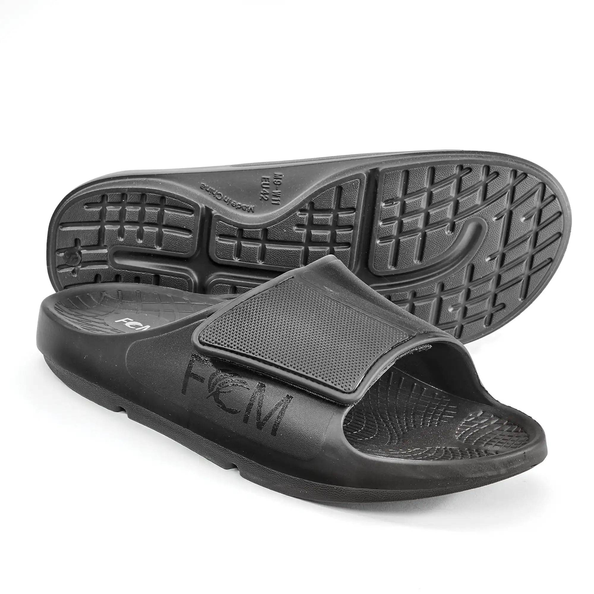 Island Surf Recovery Slides - Black