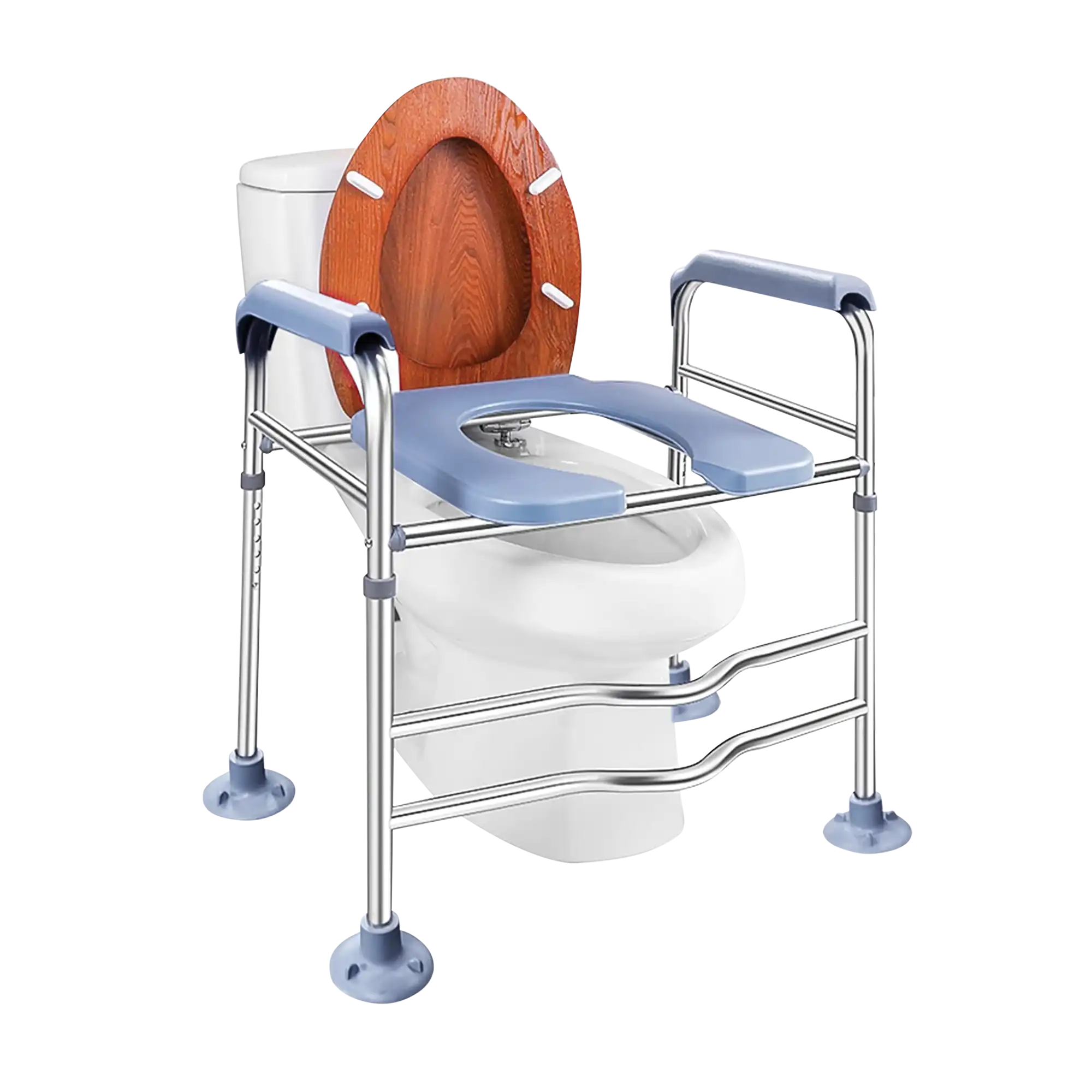 Raised Toilet Seat w/ Handles