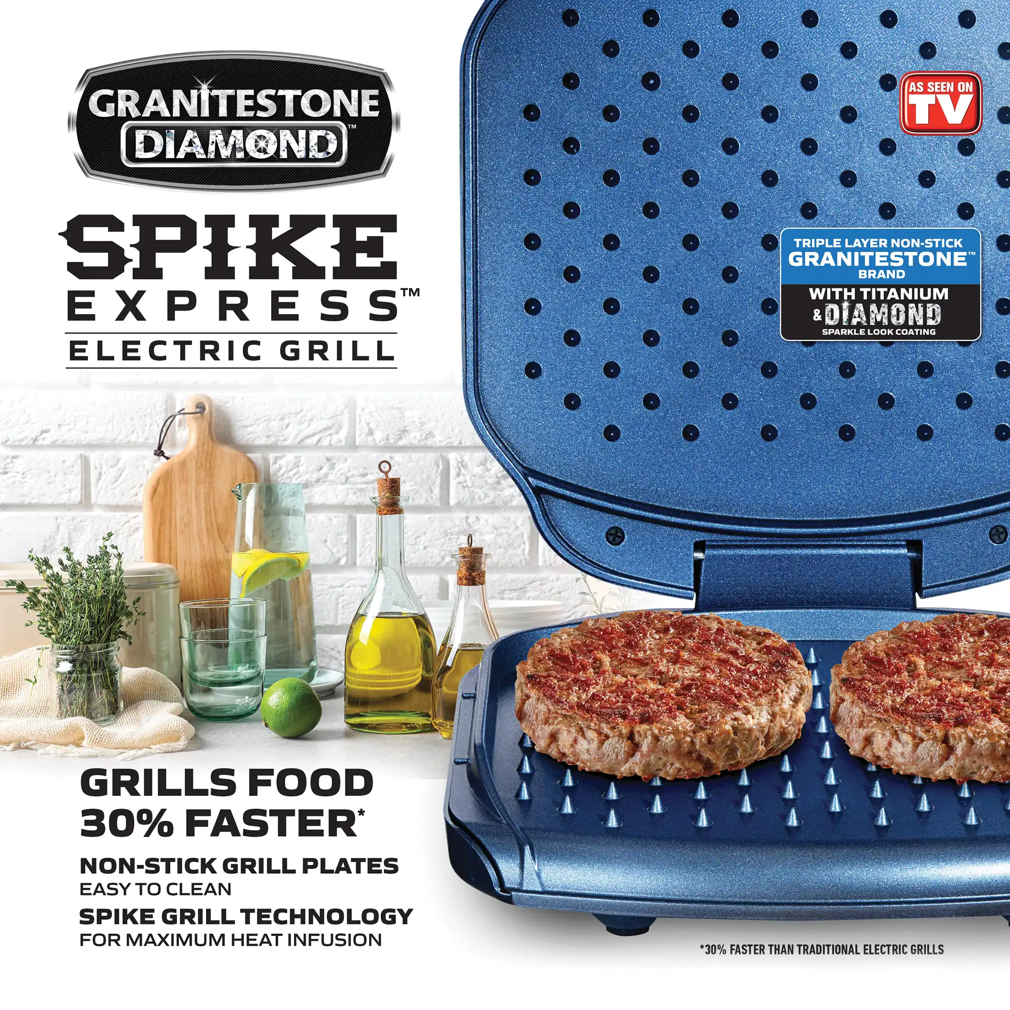 GraniteStone Spike Express Grill