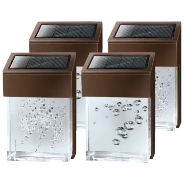 Brookstone Solar Lights - 4 Pack