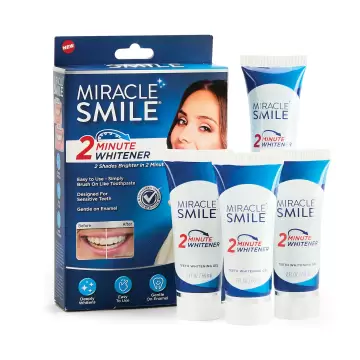 Miracle Smile Teeth Whitening Gel - 4 Pack
