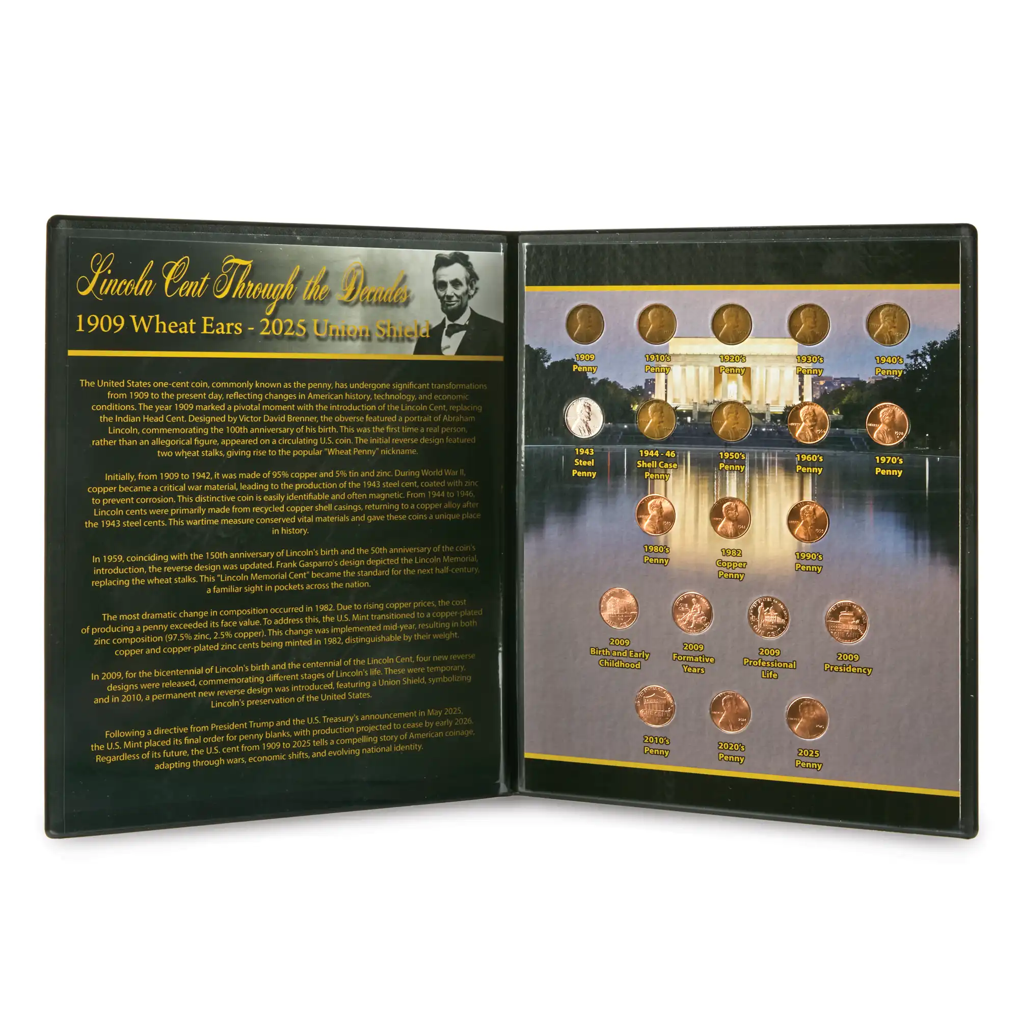 Deluxe Lincoln Penny Collection