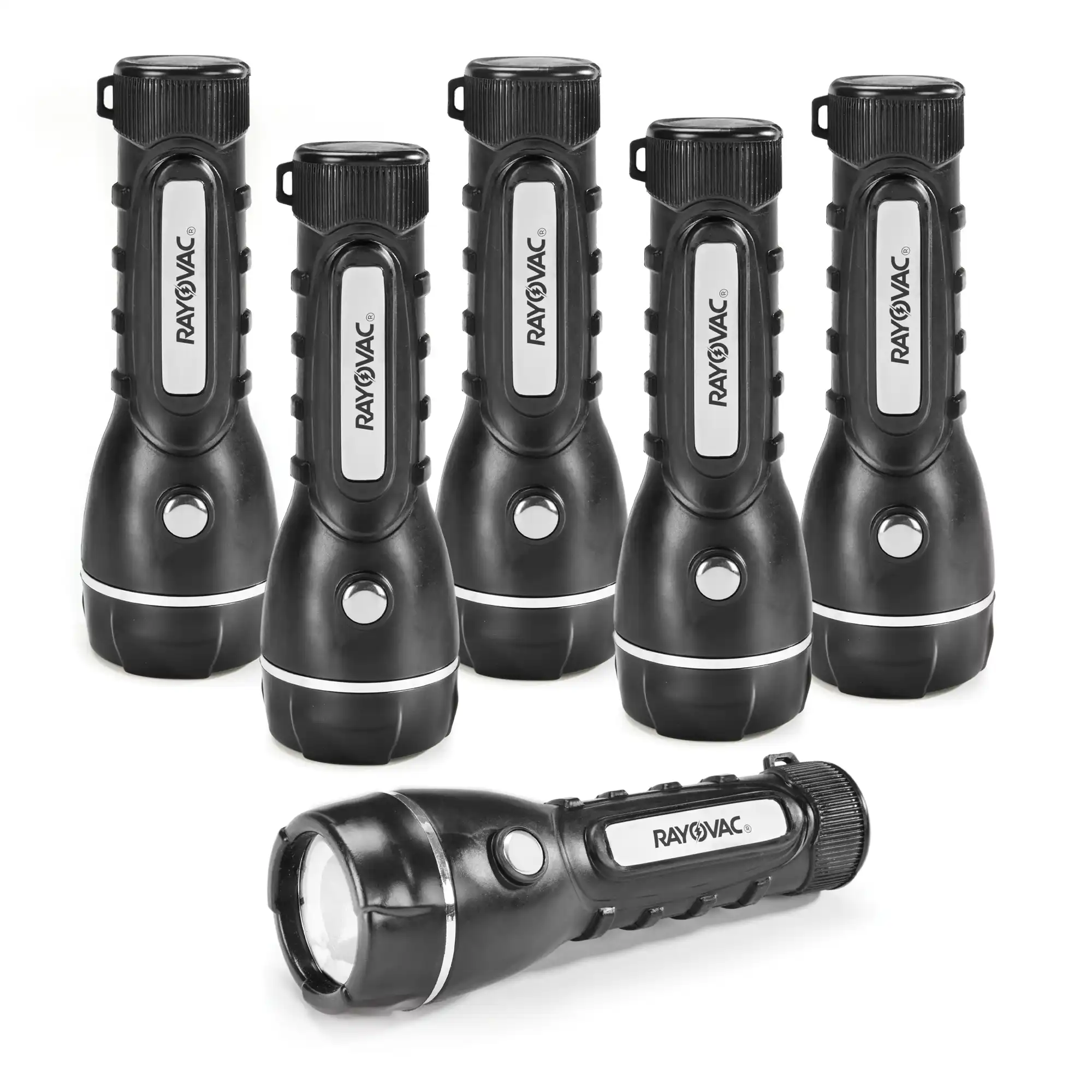 Rayovac 2D Flashlights - 6 Pack